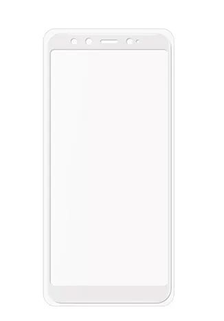 Защитное стекло с рамками 2.5D для Xiaomi Mi 6X Ainy Full Screen Cover 0.25mm (White/Белый) - 3