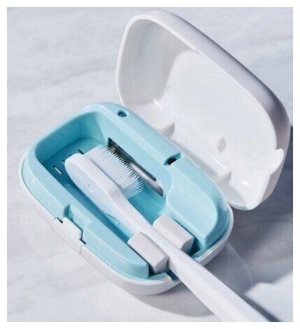 Стерилизатор для зубных щеток Xiaoda UV Toothbrush Sterilizer Mini (White) - 7