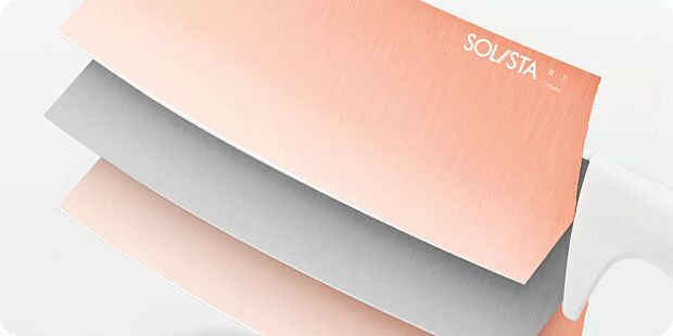 Набор титановых ножей Solista Solo Titanium-Plated Rose Gold Cutter set - 5