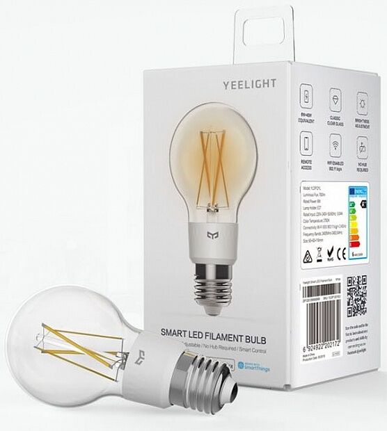 Лампочка Yeelight Filament Light 500lm YLDP12YL EU - 2