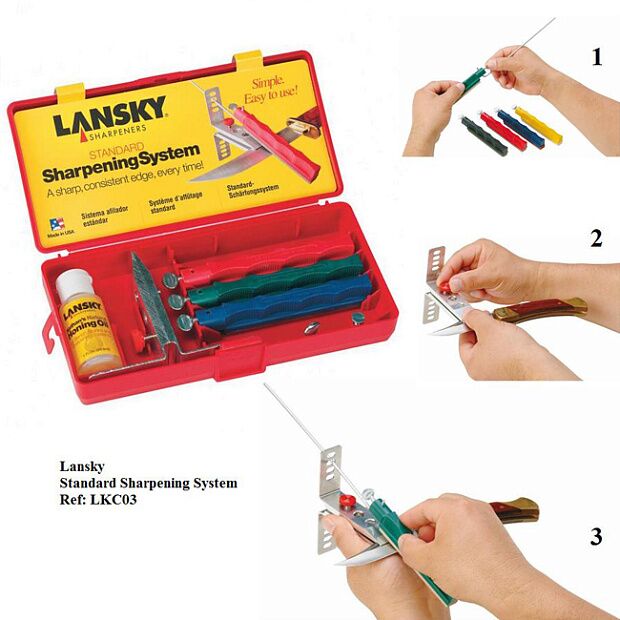 Точилка для ножей Lansky Standard Knife Sharpening System LNLKC03 - 9