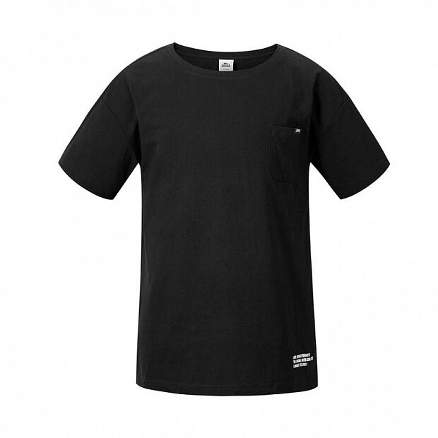 Футболка Xiaomi Lonsdale Mens Business Casual Short Sleeve T-Shirt (Black/Черный) 