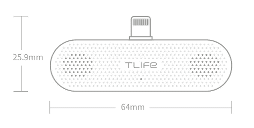 Умный микрофон Xiaomi Junlin Intelligent Microphone T-Life A1 Type-C (Black/Черный) - 2