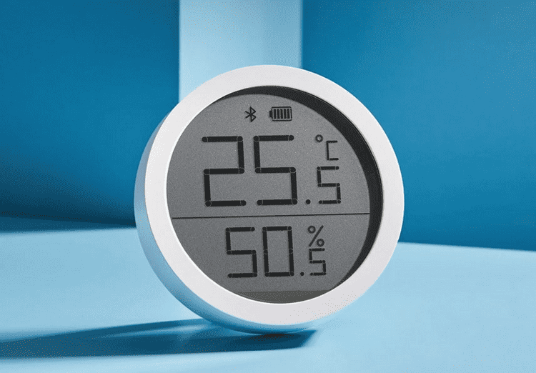 Внешний вид датчика температуры и влажности Xiaomi ClearGrass Bluetooth Thermometer Lite 
